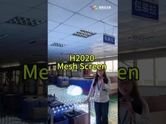 RGB LED Pixel Screen Waterproof Dan Dust Proof Untuk Fasad Bangunan Luar Ruang