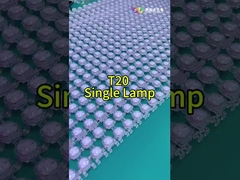 20mm Panel Size LED Grid Screen Outdoor High Brightness Lampu Lanskap