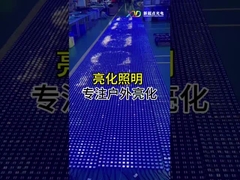 H2020-1LED Layar Mesh LED Transparan Luar Ruang Cahaya Tinggi Waterproof IP68