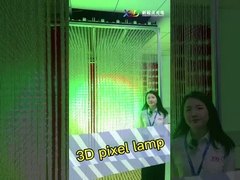 Customized 3D Motion Sensing Interactive Light Box untuk Dekorasi Liburan Full Color