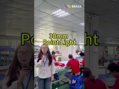 Landscape Full Color Lampu Titik LED Smd5050 IP67 24v Untuk Pencahayaan Liburan