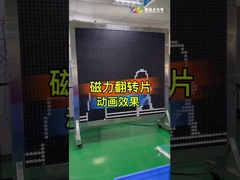 Flip Dot LED Matrix Display 8x8 Dot Matrix Flip Chip untuk Clock Billboard